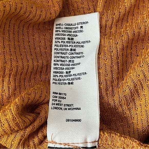 Free People Small Devin Henley Top ~ Autumn Pearl BOHO Balloon Sleeves Oversized - Picture 12 of 12